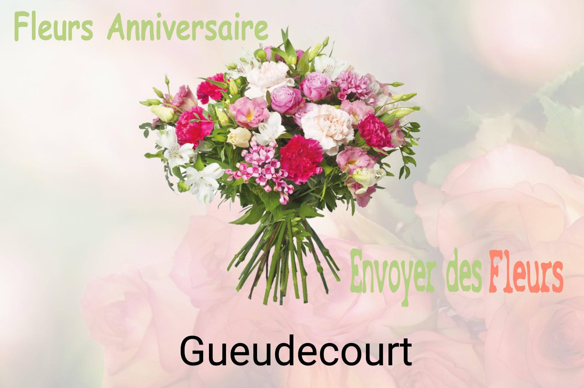 Bouquet de fleurs d’anniversaire livré à Gueudecourt